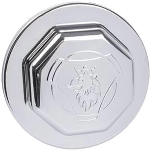 TAMPA CROMADA CUBO DIANTEIRO 124 SÉRIE 4/5 - SCANIA - FI1924 - 1