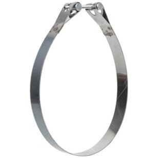 CINTA INOX SILENCIOSO FH - VOLVO - SI022B - 1