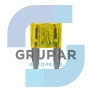 MINI FUSÍVEL AMARELO 20A (10 UND) - DIVERSOS - 7898304300291 - 2