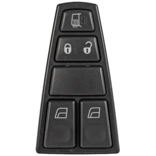 BOTÃO VIDRO LE (AQUECIMENTO/TRAVA) FH 2004 ATÉ 2014 - VOLVO - 20752915 - 1