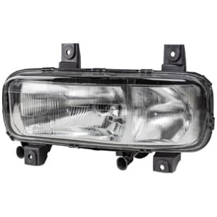 FAROL PRINCIPAL LE LENTE ESTRIADA ATEGO - MERCEDES BENZ - F-195 - 1