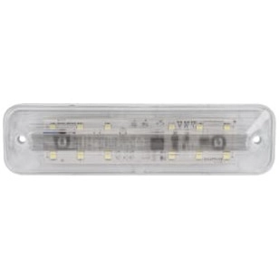 LANTERNA RETANGULAR LED 12/24V INTERNA BAÚ - IMPLEMENTOS - I5026 - 1