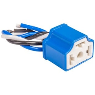 CHICOTE FAROL 3 VIAS SOQUETE CERÂMICO LÂMPADA H4 - DIVERSOS - 103.1866 - 1