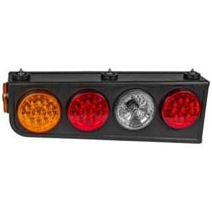 LANTERNA TRASEIRA LE LED COM RÉ LÂMPADA RANDON - IMPLEMENTOS - 2054E - 1