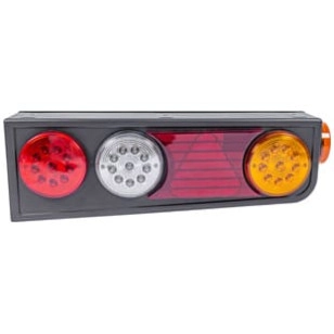 LANTERNA TRASEIRA SEM ABA LED LD COM TRIÂNGULO RANDON - IMPLEMENTOS - L3126 - 1