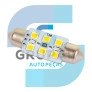 LÂMPADA TORPEDO 36MM 6 LED'S 24V (10 UND) - LÂMPADAS - 7899463141640 - 2