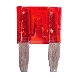 MINI FUSÍVEL VERMELHO 10A (10 UND) - DIVERSOS - 7898304300277 - 1
