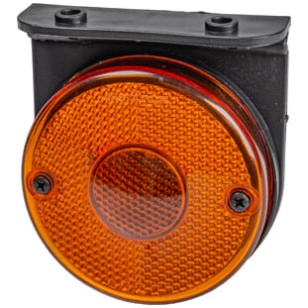 LANTERNA LATERAL COM SUPORTE/CONECTOR ÂMBAR RANDON - IMPLEMENTOS - 1270/5 - 1