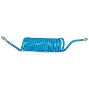 MANGUEIRA ESPIRAL AZUL 5,5 METROS UNIVERSAL - IMPLEMENTOS - PPC662KAZ-5629 - 1