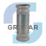 TUBO FLEXÍVEL GALVANIZADO 3,5" 285MM ESCAPAMENTO AXOR - MERCEDES BENZ - A9548900065 - 2