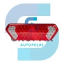 LANTERNA TRASEIRA LED LD GUERRA - IMPLEMENTOS - 8930.LD.201 - 2