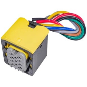 CHICOTE FÊMEA 8 VIAS COM CONECTOR LANTERNA DAF XF - DAF - PL99900097 - 1