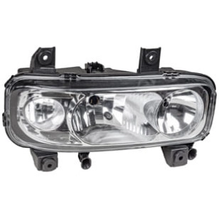 FAROL PRINCIPAL LD LENTE LISA COM AUXILIAR ATEGO - MERCEDES BENZ - F-102 - 1