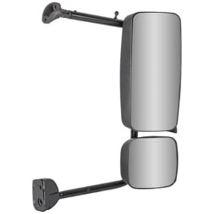 RETROVISOR LD COM BRAÇO/AUXILIAR SEM AQUECIMENTO AXOR/ATEGO APÓS 2004 - MERCEDES BENZ - 9588102116 - 1