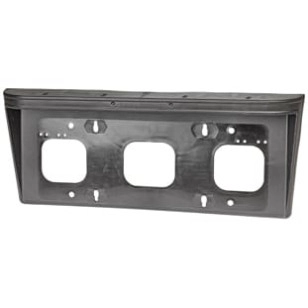 SUPORTE DE PLACA 3 FUROS UNIVERSAL - IMPLEMENTOS - 4075.10.409 - 1