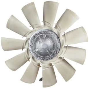 HÉLICE 11 PÁS COM VISCOSA MOTOR 124 SÉRIE 5/6 P/G/R - SCANIA - 2132264 - 1