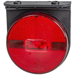 LANTERNA LATERAL LED RUBI COM SUPORTE/CONECTOR - IMPLEMENTOS -  - 1