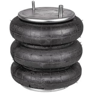 MOLA PNEUMÁTICA 3 GOMOS SUSPENSÃO EIXO FOGGIATO REFORÇADA - IMPLEMENTOS - ST838 - 1