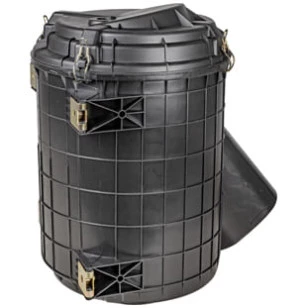 CARCAÇA FILTRO AR COM TAMPA BAIXA 124 SÉRIE 4/5 - SCANIA - 1387542 - 1