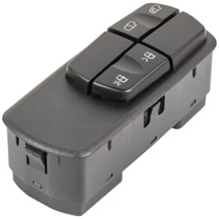 BOTÃO ACIONAMENTO VIDRO LD AXOR - MERCEDES BENZ - 0025452013 - 1