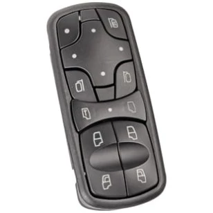 BOTÃO VIDRO ELÉTRICO LE ACTROS - MERCEDES BENZ - 9438200097 - 1