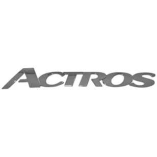 EMBLEMA CROMADO ACTROS - MERCEDES BENZ - 9438171820 - 1