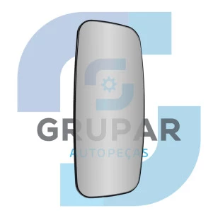 VIDRO RETROVISOR SEM AQUECIMENTO LE/LD FH 2004 ATÉ 2009/FM/NH - VOLVO - ER1072A - 1