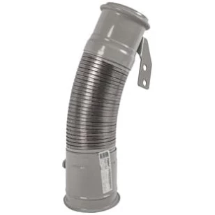 TUBO INTERMEDIÁRIO COM FLEXÍVEL INOX 124 SÉRIE 5 EURO 5 - SCANIA - 2291716 - 1