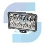 FAROL AUXILIAR RETANGULAR 8 LED'S LONGO ALCANCE DISSIPADOR DE CALOR 12/24V - DIVERSOS - IL6016 - 2