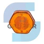 LANTERNA LATERAL TURN R7 ÂMBAR LED SEM SUPORTE/COM FIO 12/24V - IMPLEMENTOS - 2052 24 AM - 2