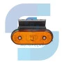 LANTERNA LATERAL ÂMBAR LED COM SUPORTE FACCHINI 12/24V - IMPLEMENTOS - PL06081941 - 2
