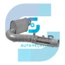 TUBO SAÍDA COM SILENCIOSO/FLEXÍVEL INOX AXOR 2035/2540 - MERCEDES BENZ - A9584900219 - 2