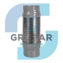 TUBO FLEXÍVEL INOX ESCAPE AXOR 2035/2540 - MERCEDES BENZ - TM1099C - 2