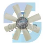 HÉLICE 8 PÁS COM VISCOSA/CHICOTE FH D13 380/420/460 - VOLVO - 20450240 - 2