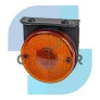 LANTERNA LATERAL COM SUPORTE/CONECTOR ÂMBAR RANDON - IMPLEMENTOS - 1270/5 - 2