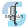 RETROVISOR LE CROMADO ELÉTRICO COM AQUECIMENTO/AUXILIAR ACTROS - MERCEDES BENZ - 9438110307-CROMADO - 2
