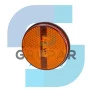 LANTERNA LATERAL LED ÂMBAR SEM SUPORTE/COM CONECTOR - IMPLEMENTOS - 90471 - 2