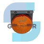 LANTERNA LATERAL LED ÂMBAR COM SUPORTE/CONECTOR - IMPLEMENTOS - 7899976116654 - 2