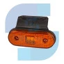 LANTERNA LATERAL ÂMBAR LED COM SUPORTE/FIO FACCHINI - IMPLEMENTOS - L3016AM - 2