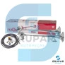 KIT COMPLETO BUZINA AR ELÉTRICA 2 CORNETAS 74CM VÁLVULA 24V - DIVERSOS - K-10308CC-24V - 3