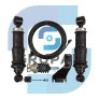 KIT SUSP COMPLETO CABINE DIANT AXOR - MERCEDES BENZ - ST252 - 2