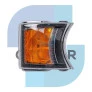 LANTERNA DIANTEIRA PISCA MÁSCARA NEGRA COM PLUG 124 SÉRIE 6 - SCANIA - 2442638 - 2