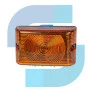 LANTERNA LATERAL ÂMBAR LENTE ARREDONDADA COM FIO - IMPLEMENTOS - 1118 R AM - 2