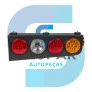 LANTERNA TRASEIRA LD LED COM RÉ LÂMPADA RANDON - IMPLEMENTOS - 2054.24D - 2