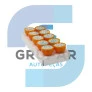 LÂMPADA 1 POLO 12 LED'S ÂMBAR 24V (10 UND) - LÂMPADAS - AP210 - 2