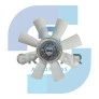HÉLICE 8 PÁS COM VISCOSA MOTOR 124 SÉRIE 4 T/R - SCANIA - 1393424 - 2