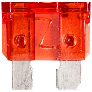 FUSÍVEL LÂMINA VERMELHO 10A (10 UND) - DIVERSOS - 7898304300055 - 1