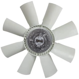 HÉLICE 8 PÁS COM VISCOSA MOTOR 124 SÉRIE 4 T/R - SCANIA - 1393424 - 1