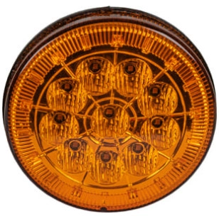 LANTERNA TRASEIRA 10 LED'S ÂMBAR RANDON - IMPLEMENTOS - 7899976102527 - 1