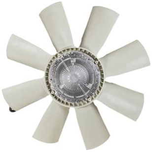 HÉLICE 8 PÁS COM VISCOSA MOTOR 124 SÉRIE 4/5 P/G/R - SCANIA - 2052003 - 1